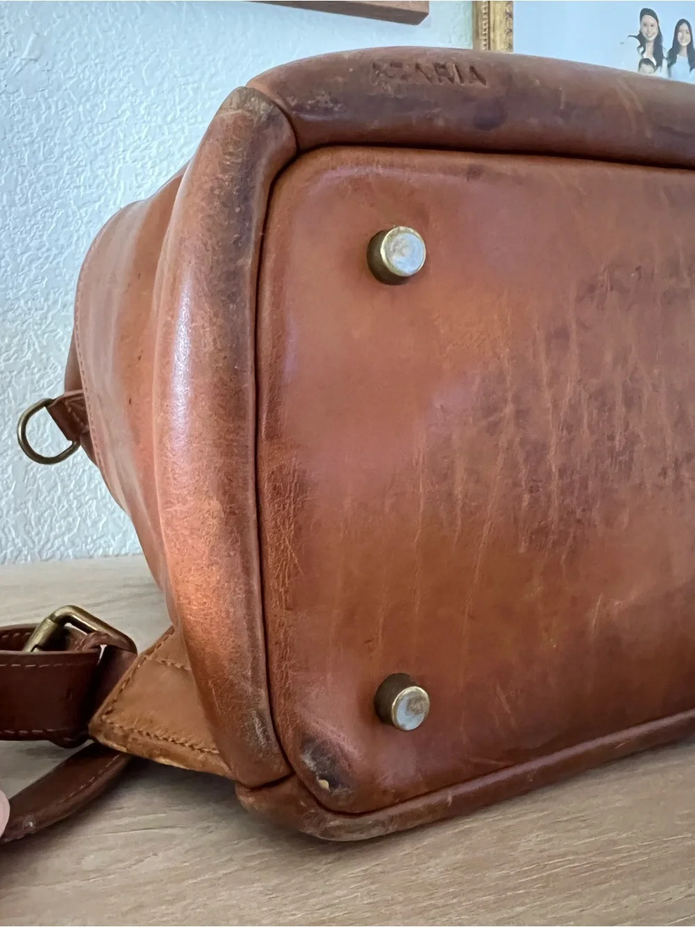 Azaria Diaper Bag La Mère Luxe Leather Backpack Original